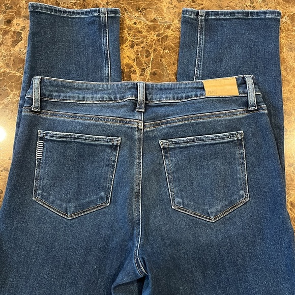 Paige Brigitte Slim Boyfriend Mid-Rise Jean in Roam size 29 - Picture 4 of 13